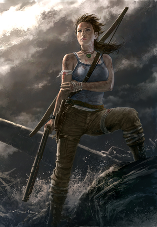 Illustration for article titled Tomb Raider #1 Convention Exclusive Cover